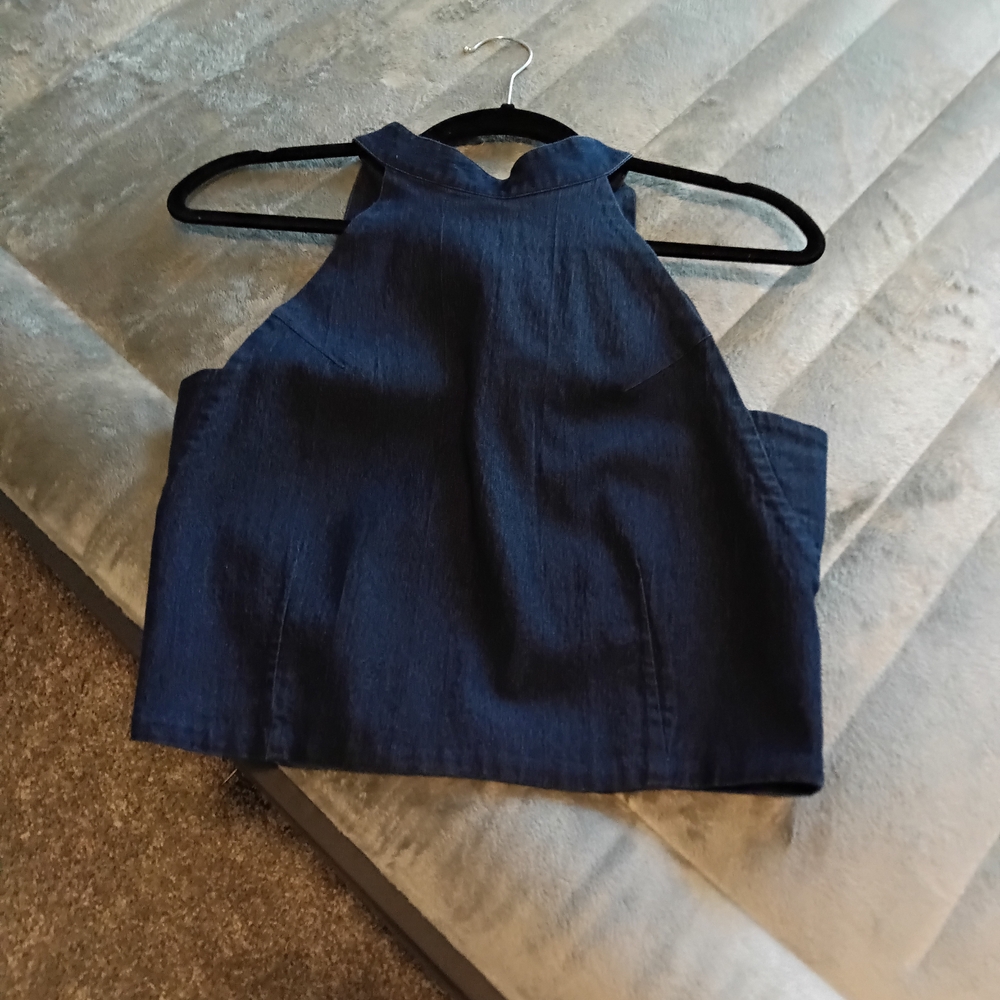 J.O.A. Blue Jean Halter